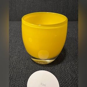 glassybaby “taxi” candle holder votive